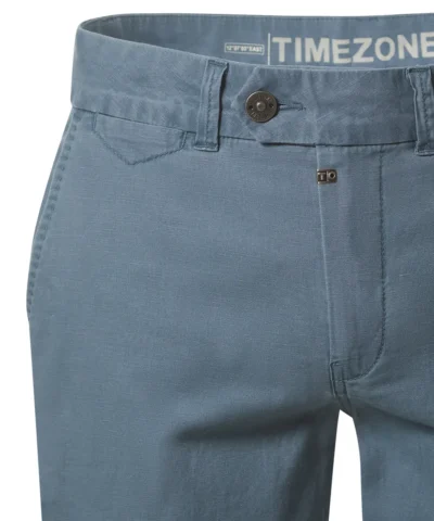 Timezone Slim Janno Shorts Cotton Linen Dove Blue image1