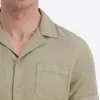 Timezone  Linen Blend Shirt 30172.1387-29 Light Khaki - Image 5