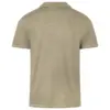 Timezone Cotton Linen Blend Poloshirt 20329.6110-29 Light Khaki - Image 2