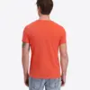 Timezone Cotton Ripped Basic T-Shirt 20272.6233-50 Hot Coral - Image 4