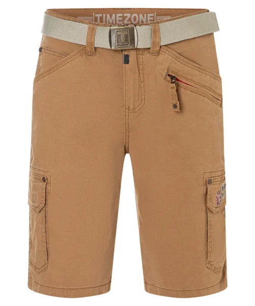 Alternative view of Timezone Ryker Cargo Shorts Tobacco brown