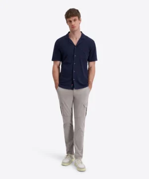 Alternative view of Timezone  Linen Blend Shirt Iris blue