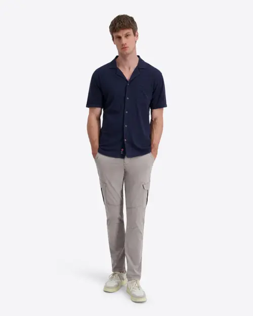 Alternative view of Timezone  Linen Blend Shirt 30172.1387-29 Iris blue