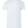 Timezone Cotton Ripped Basic T-Shirt P20272.6233-50 ure White - Image 4