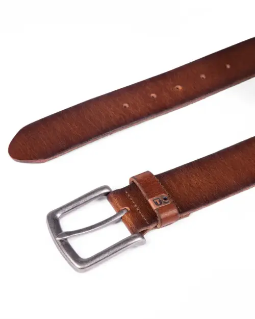 Alternative view of Timezone  Leather Belt 10008.2919-27 Medium Brown
