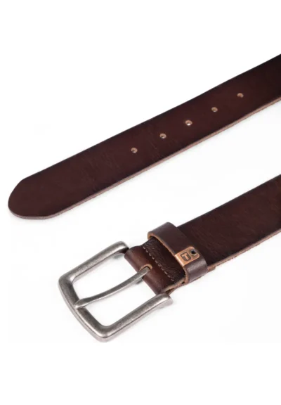 Alternative view of Timezone  Leather Belt Dark Brown