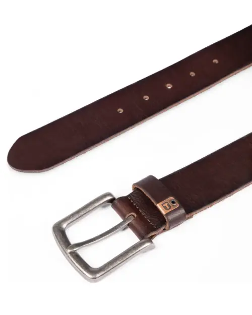 Alternative view of Timezone  Leather Belt 10008.2919-27 Dark Brown