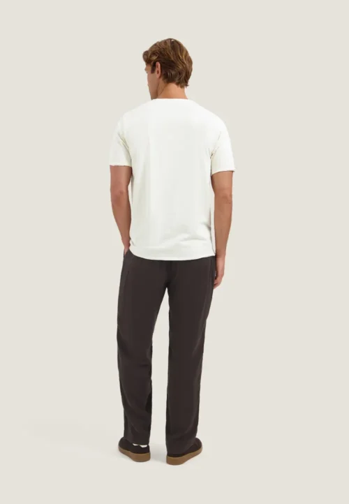 Alternative view of Dstrezzed  202274 Mc Queen Organic cotton T-shirt Offwhite