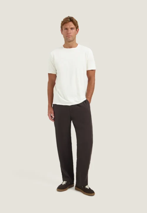 Dstrezzed  202274 Mc Queen Organic cotton T-shirt Offwhite - Image 3