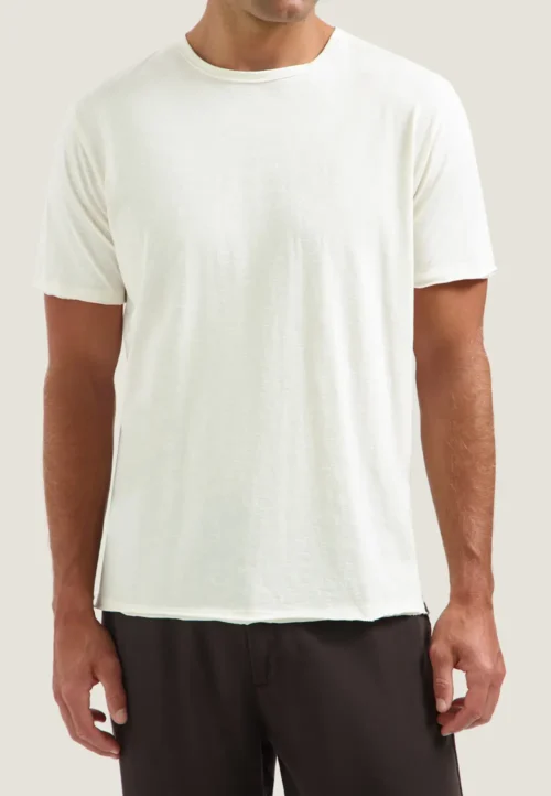 Dstrezzed  202274 Mc Queen Organic cotton T-shirt Offwhite - Image 4
