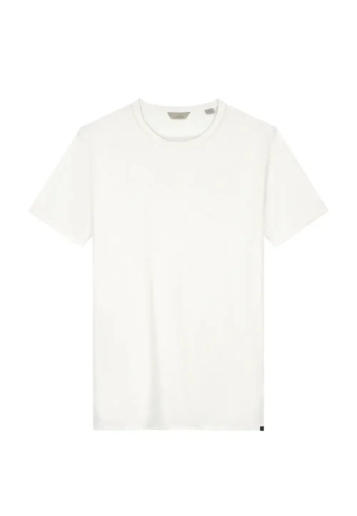 Dstrezzed  202274 Mc Queen Organic cotton T-shirt Offwhite - Image 5