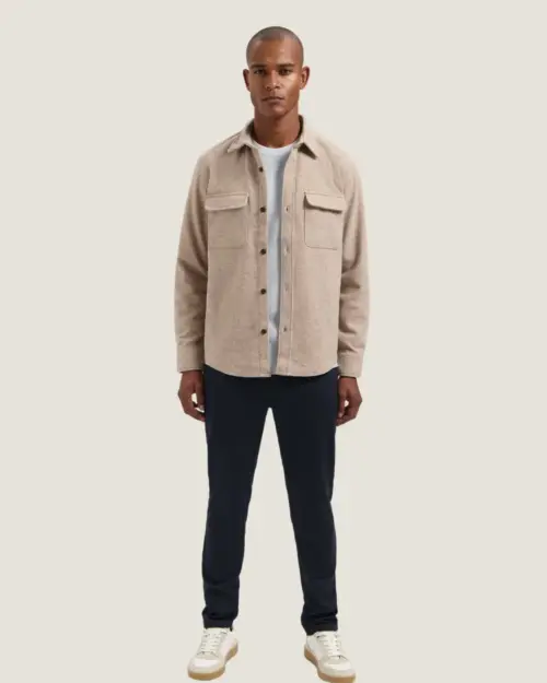 Alternative view of Dstrezzed Ulrik Men's Overshirt 303776 Elmwood