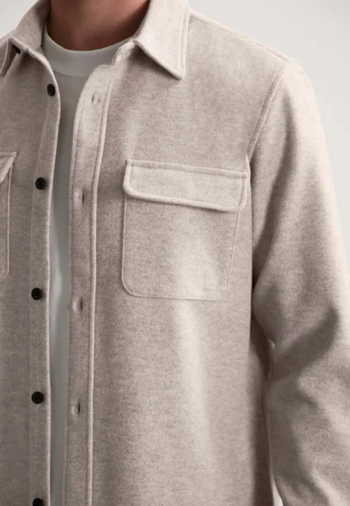 Dstrezzed 303776  Ulrik Overshirt Elmwood - Image 4