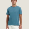 Mc Queen Organic cotton T-shirt Provincial Blue