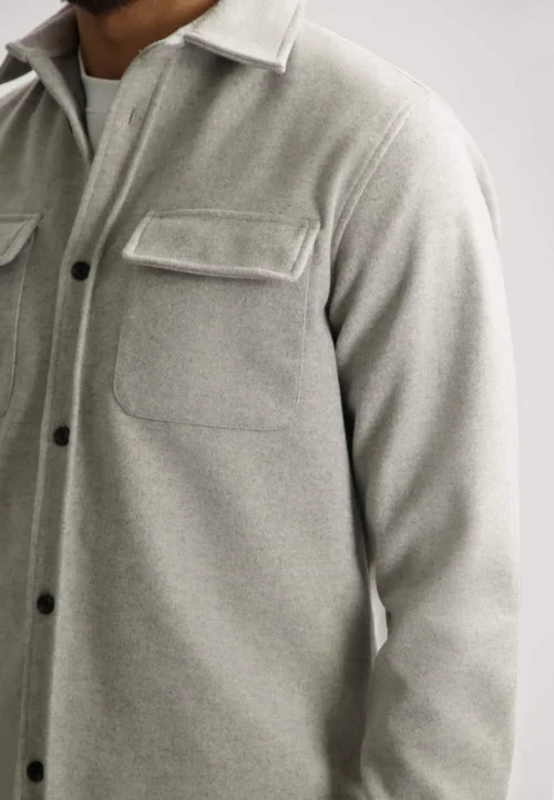 Dstrezzed 303776  Ulrik Overshirt Ghost - Image 6