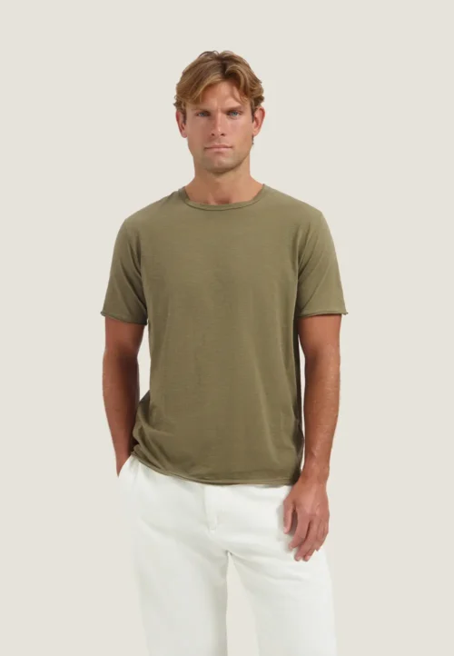 Mc Queen Organic cotton T-shirt Stone Grey
