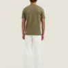 Dstrezzed Mc Queen Organic Cotton T-Shirt 202274 Stone Grey - Image 4