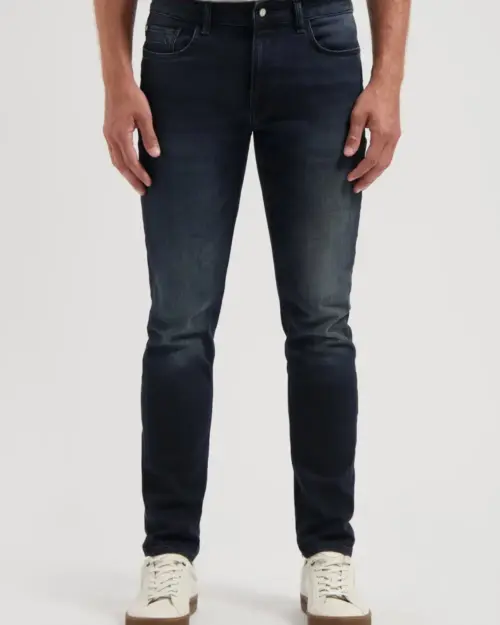 Dstrezzed Lancaster 5 Pocket Denim Jeans Deep Blue Black