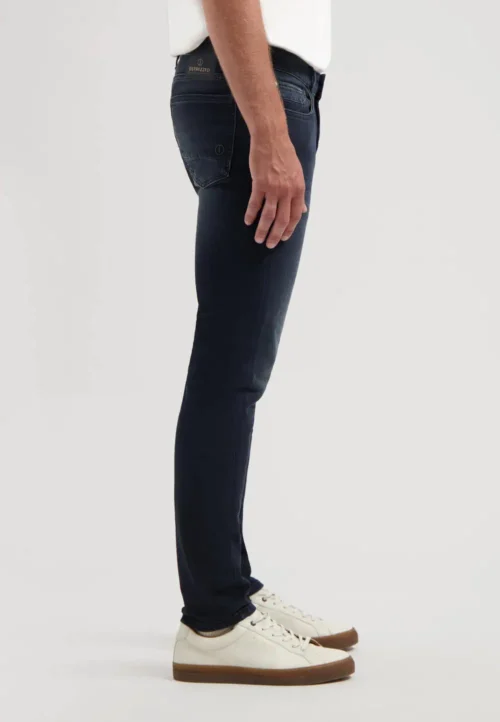 Dstrezzed Lancaster 5 Pocket Denim Deep Blue Black - Image 5