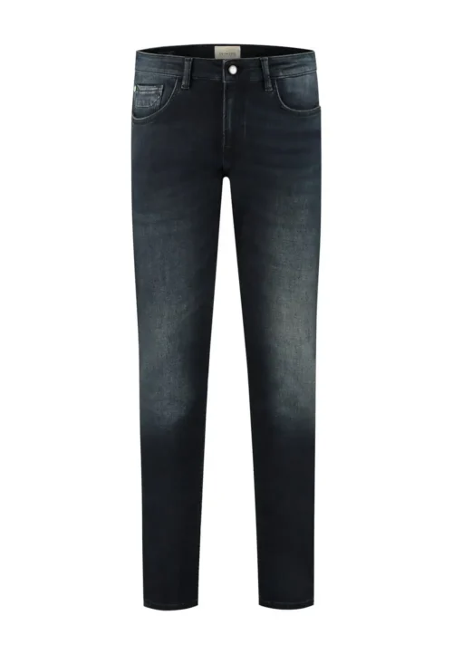 Dstrezzed Lancaster 5 Pocket Denim Deep Blue Black - Image 6