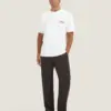 Dstrezzed Collin Tee 203550 White | Oversized Men's Tee - Image 5