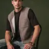 Dstrezzed  William Teddy Vest 121503 Walnut - Image 4