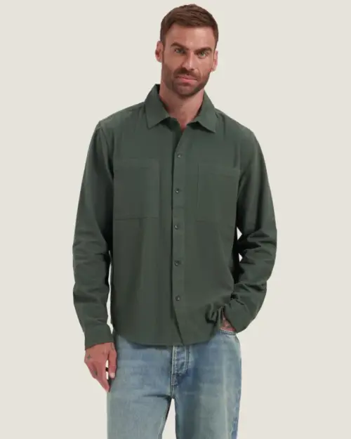 Dstrezzed Joseph Shirt 304054 Grey Green