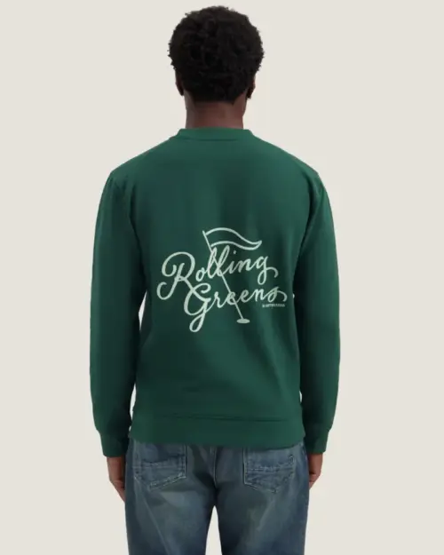 Alternative view of Dstrezzed Karas Men's Sweatshirt 211854 Green