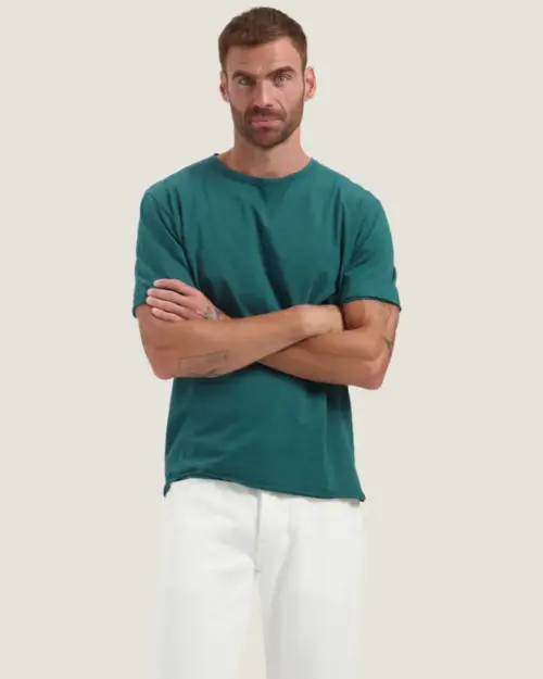 Dstrezzed Mc Queen Organic Cotton T-Shirt 202274 Quartz Green