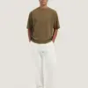 Dstrezzed  Kole Artwork Tee-shirt 203558 Stone Grey - Image 3