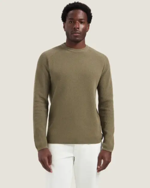 Dstrezzed Neill Big Chenile Sweatshirt 406836 Stone Grey