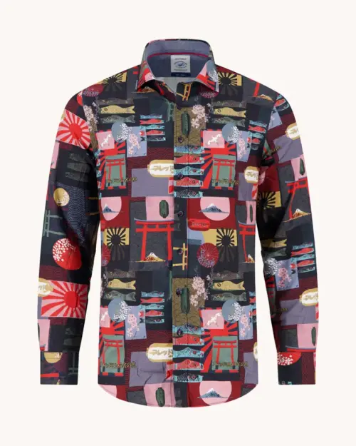 A Fish Named Fred Shirt Oriental 34.007