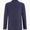 A Fish Named Fred Blazer Herringbone 34.108 Navy - Image 2