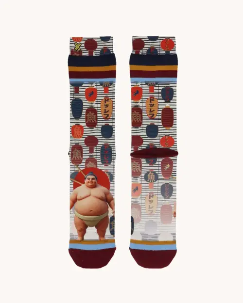 Alternative view of A Fish Named Fred Men's Socks 34.262 Lanterns