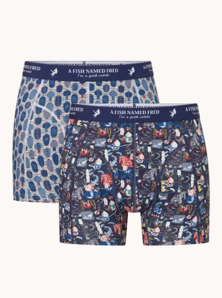 A Fish Named Fred  Boxer Shorts 2Pack 34.275 Manga Lantern