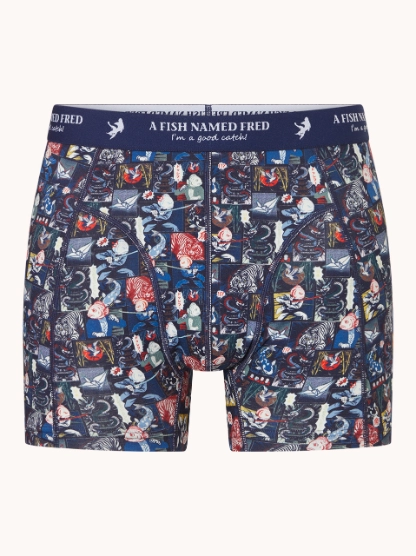 Alternative view of A Fish Named Fred  Boxer Shorts 2Pack 34.275 Manga Lantern