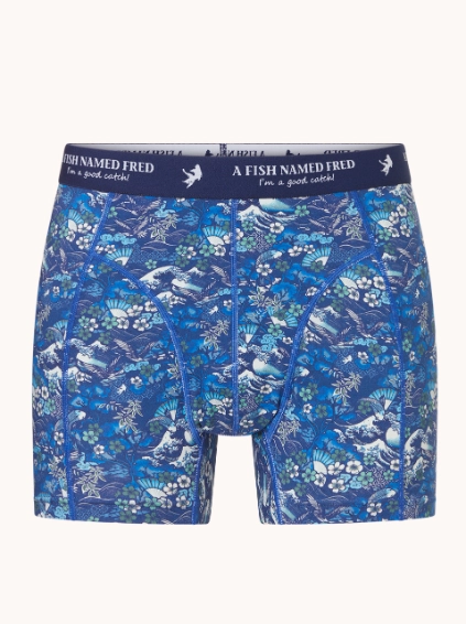 Alternative view of A fish named Fred  Boxer Shorts 2Pack 34.276 Fuji dream Japanese story