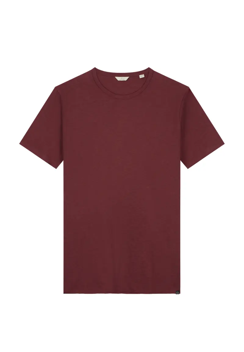 Dstrezzed Mc Queen Organic Cotton T-Shirt 202274 Dark Red - Image 3