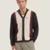 Dstrezzed Samuel Golf Cardigan 406810 Dk Red