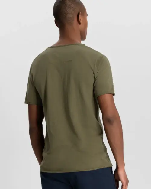 Alternative view of Dstrezzed Mc Queen Organic Cotton T-Shirt 202274 Army Green