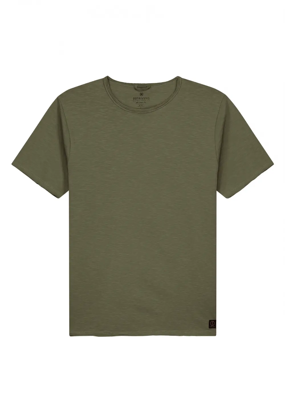 Dstrezzed Mc Queen Organic Cotton T-Shirt 202274 Army Green - Image 4
