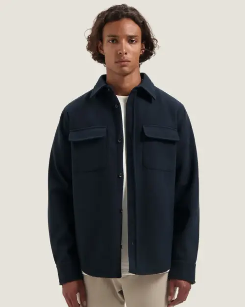 Dstrezzed Ulrik Overshirt 303776 Dark Navy