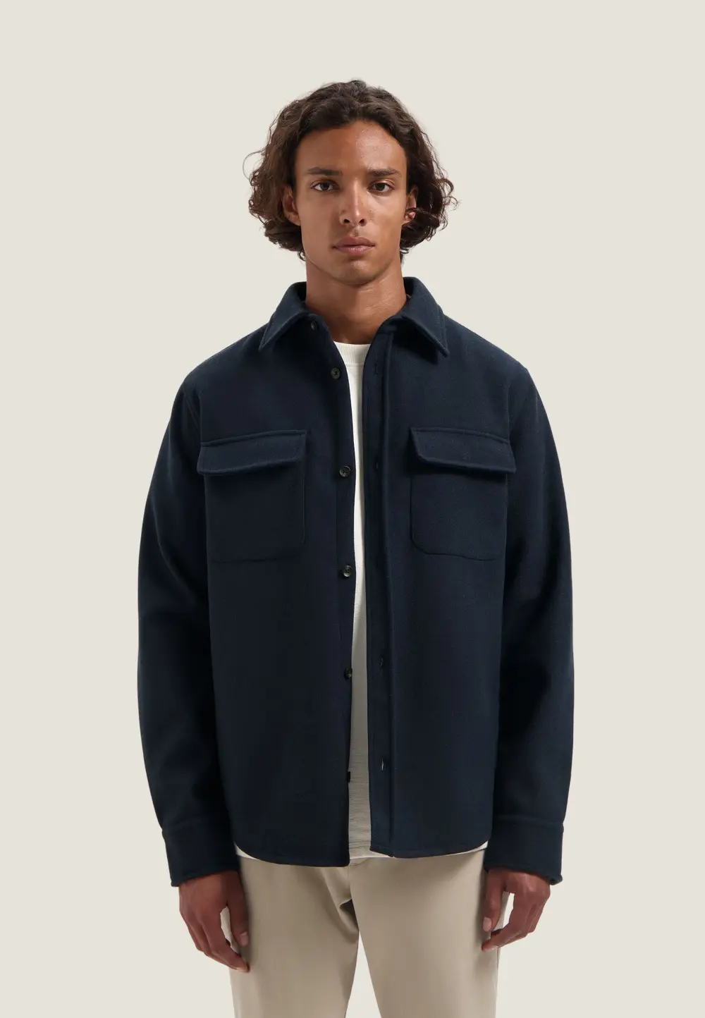 Dstrezzed Ulrik Overshirt 303776 Dark Navy