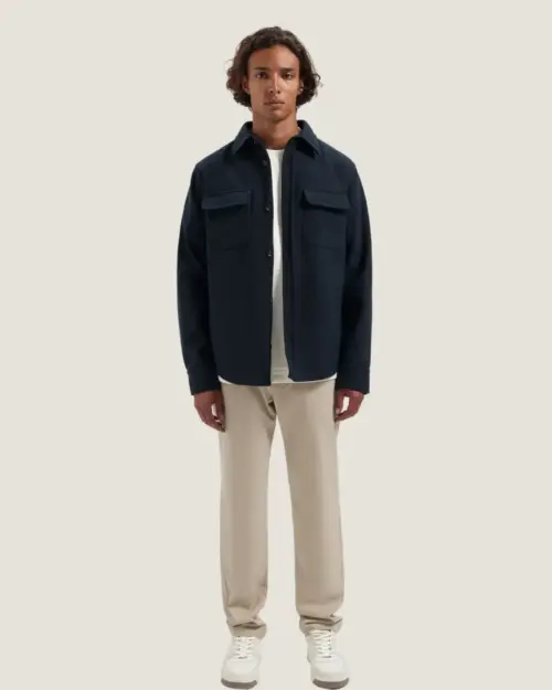 Alternative view of Dstrezzed Ulrik Overshirt 303776 Dark Navy