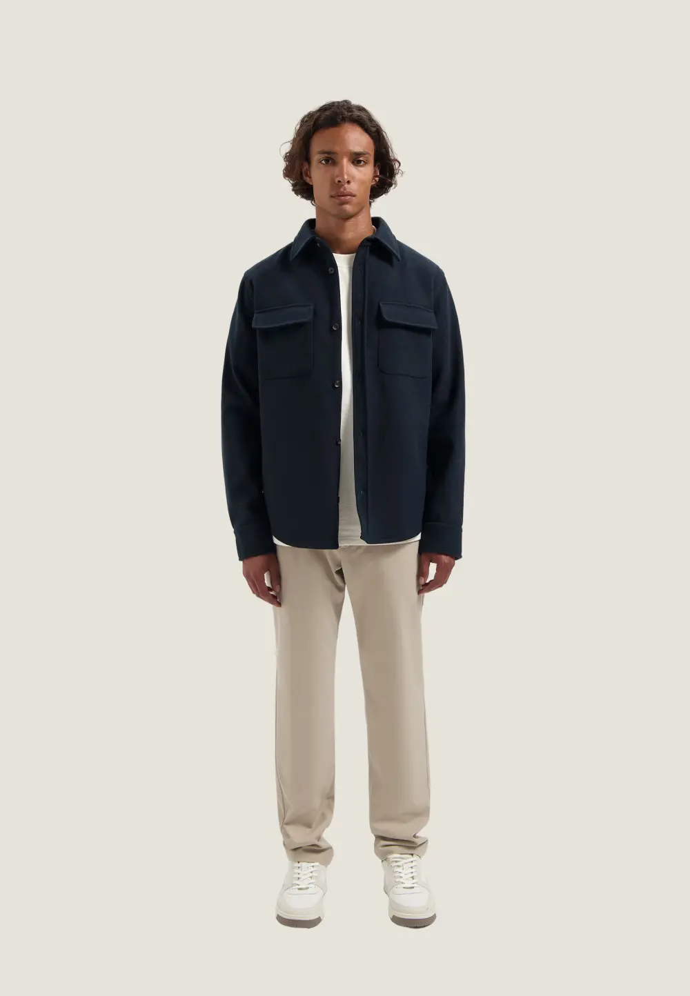Dstrezzed Ulrik Overshirt 303776 Dark Navy - Image 2