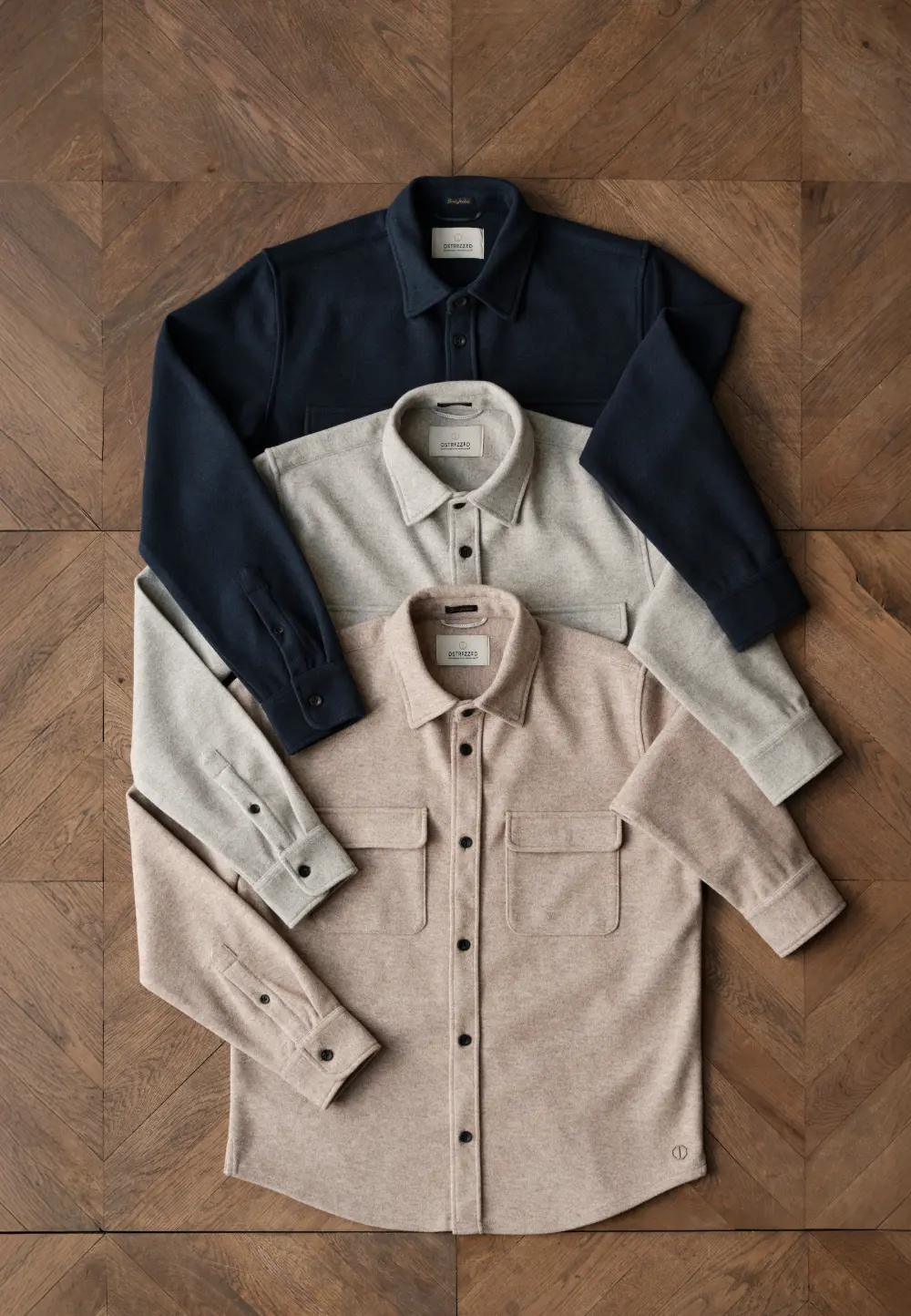 Dstrezzed Ulrik Overshirt 303776 Dark Navy - Image 5
