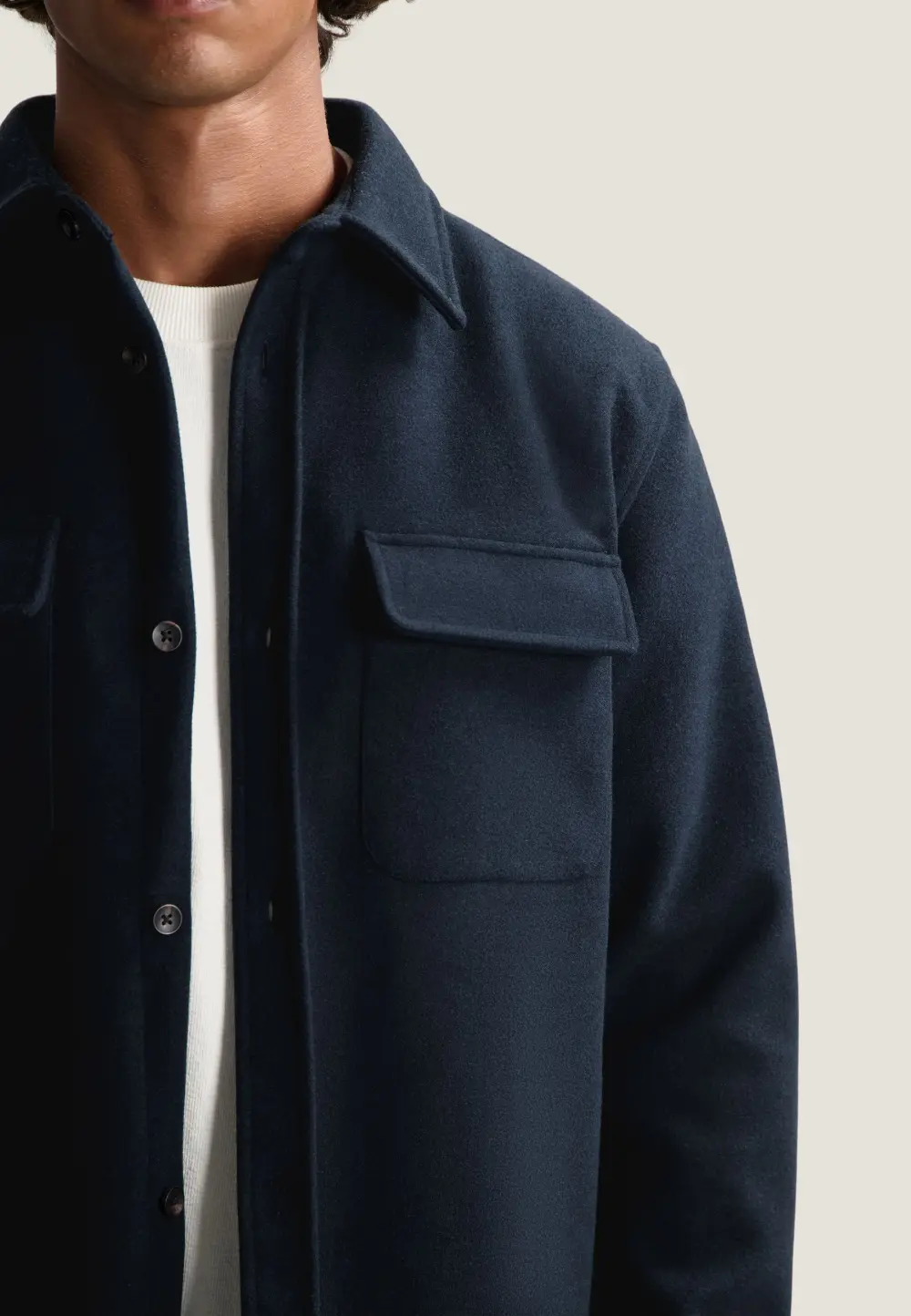 Dstrezzed Ulrik Overshirt 303776 Dark Navy - Image 6