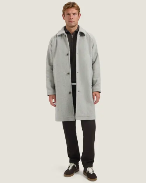 Alternative view of Dstrezzed Isaac Men’s Coat 101708 Med. Grey