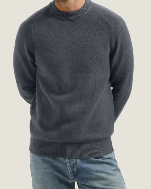 Alternative view of Dstrezzed Yvain Crewneck 405950 Burnt Ash