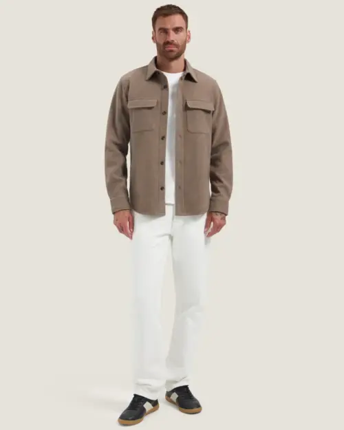 Alternative view of Dstrezzed Ulrik Overshirt 303776 Walnut